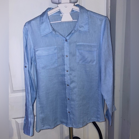 Calvin Klein Other - Calvin Klein Light Blue Casual Button Down Shirt - szXL (P34)